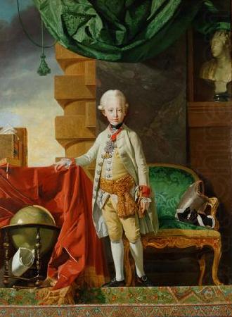 Johann Zoffany Kaiser Franz china oil painting image